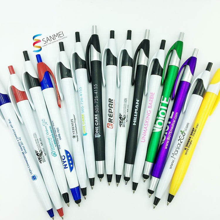 Promotional ballpoint cheap advertising vote election campaign wholesale gift retractable dart logo printed custom ballpoint pen