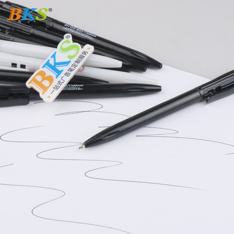 Custom Logo Bulk Packed Ballpoint Pens Novelty Business Promotion Gift with Plastic Body