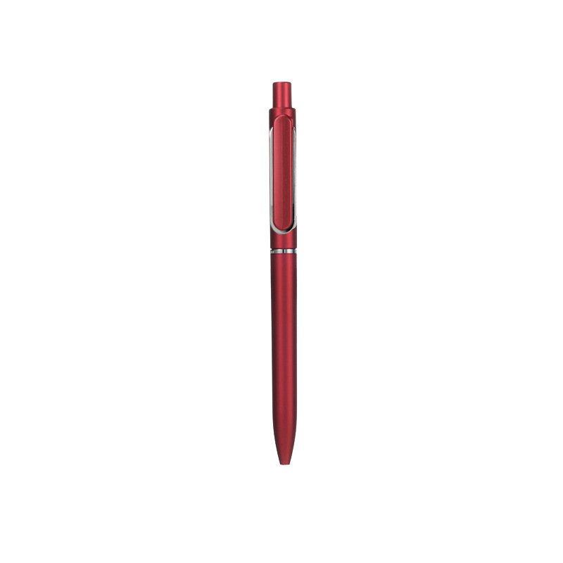 Ballpoint Pens Black Metal Matt Color Pen Retractable Ink Pens for Journal Business Police Men Flight Attendant 0.5mm