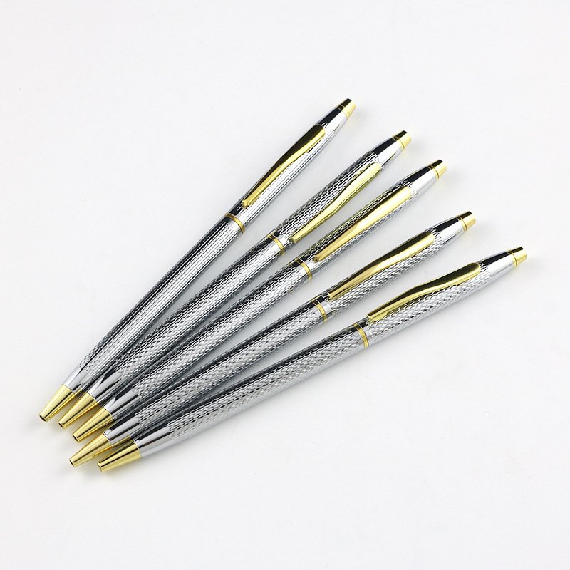 Office Stationery promotional USA Flag Slim Metal Twist Ballpoint Pen Hotel desk Pens