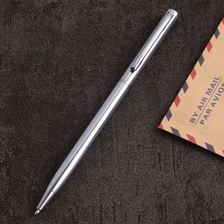 Office Stationery promotional USA Flag Slim Metal Twist Ballpoint Pen Hotel desk Pens