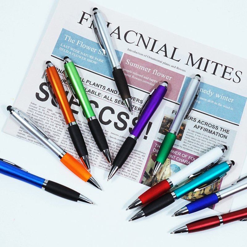 Personalized Colorful Logo Print Ballpoint Pen For Advertising Cheapest Promotional Pen