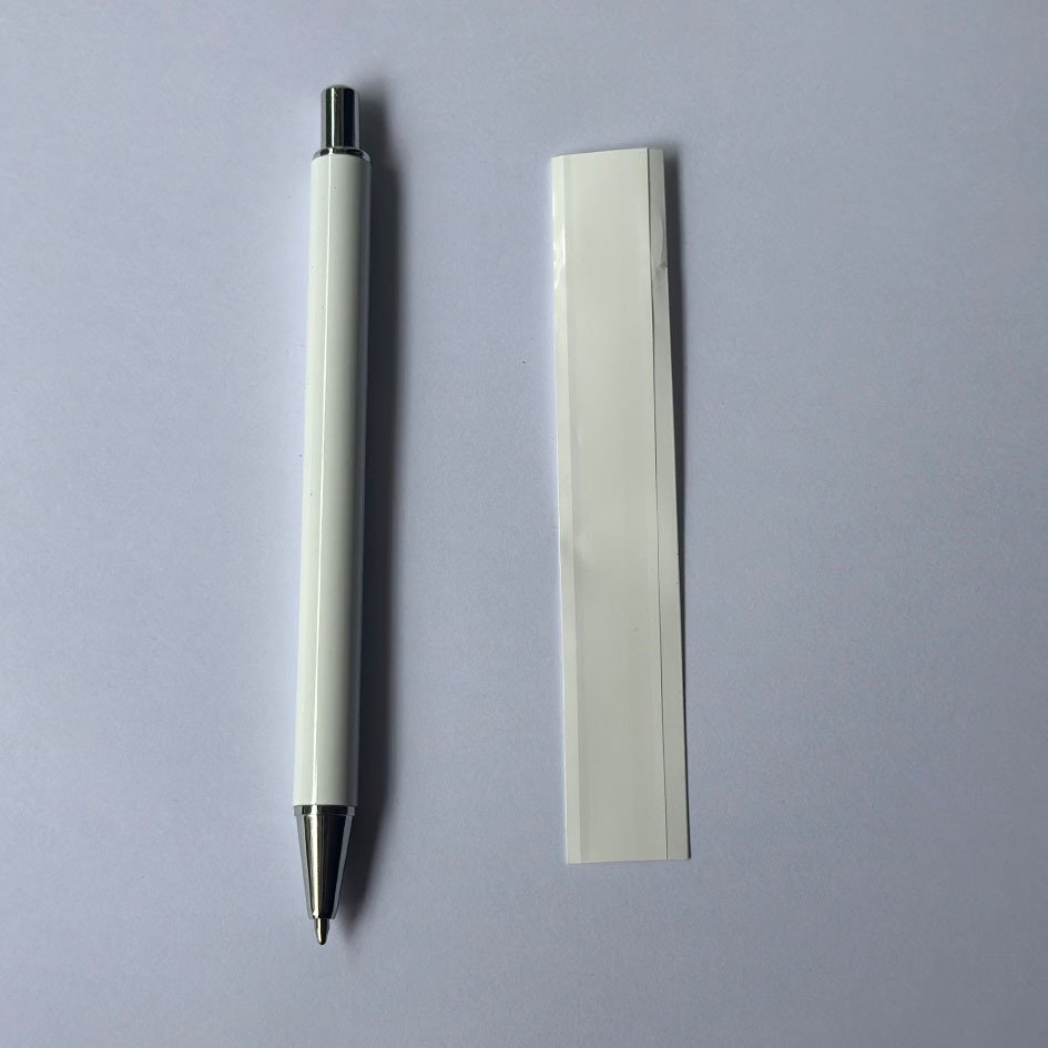 Sublimation Pens Blank With Shrink Wrap Heat Transfer Sublimation Ballpoint Pen Customized Personalized Pen For DIY