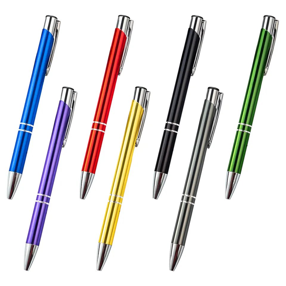Custom Logo Promotional Ball Pen Custom logo Printing Logo Hotel Pens Promotional Gift Metal Ballpoint Pen
