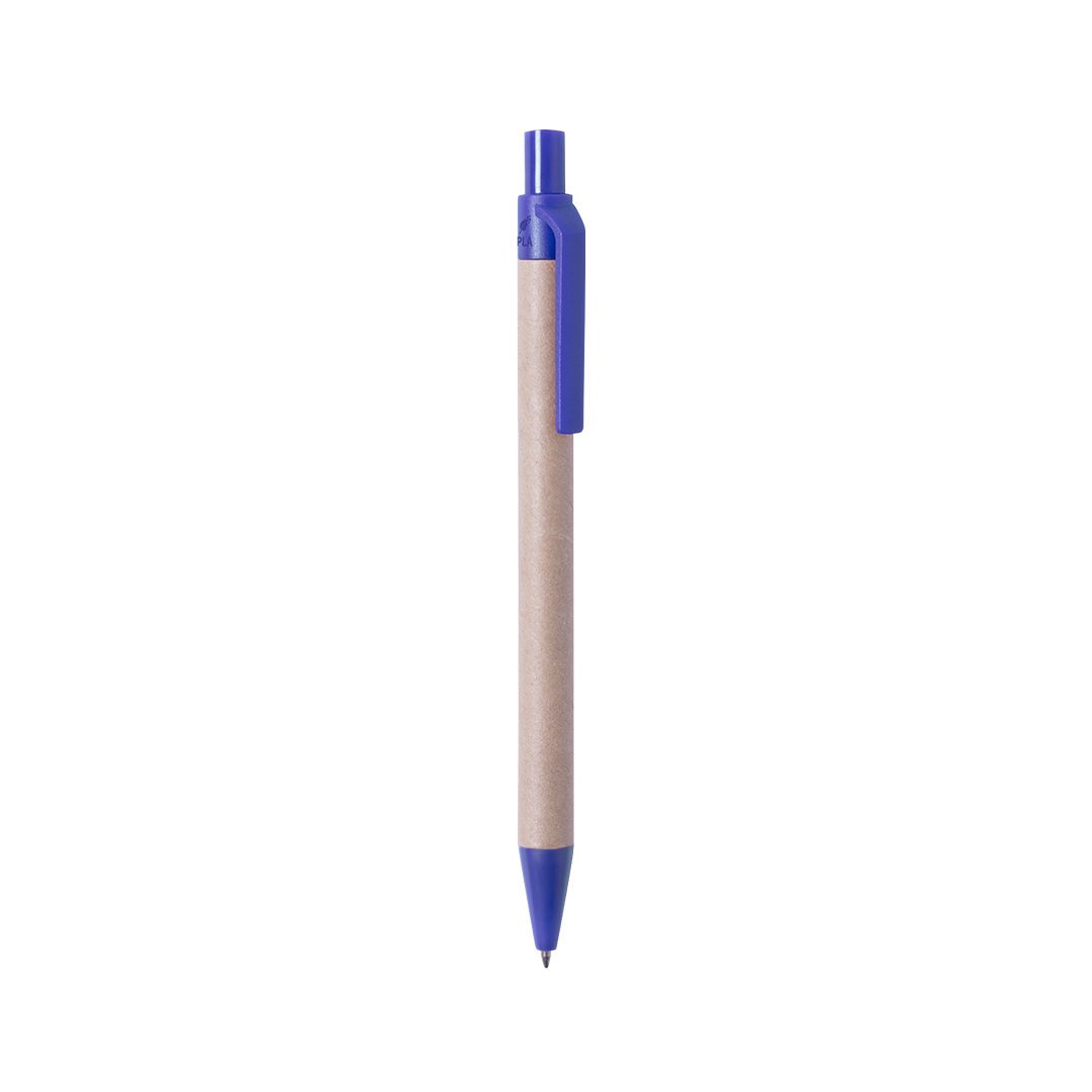 Eco Friendly kraft paper ballpoint pens with custom logo biodegradable PLA ball pen for promotion