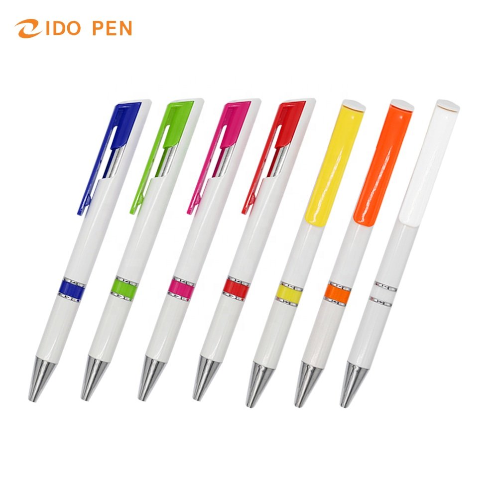 2024 Custom Logo Ballpoint Pens Hot Cheap Stock Lots