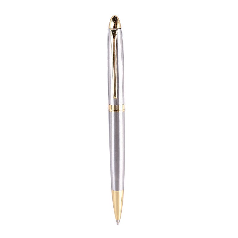 Metal oil can be customized logo creative advertising ballpoint pen signature pen