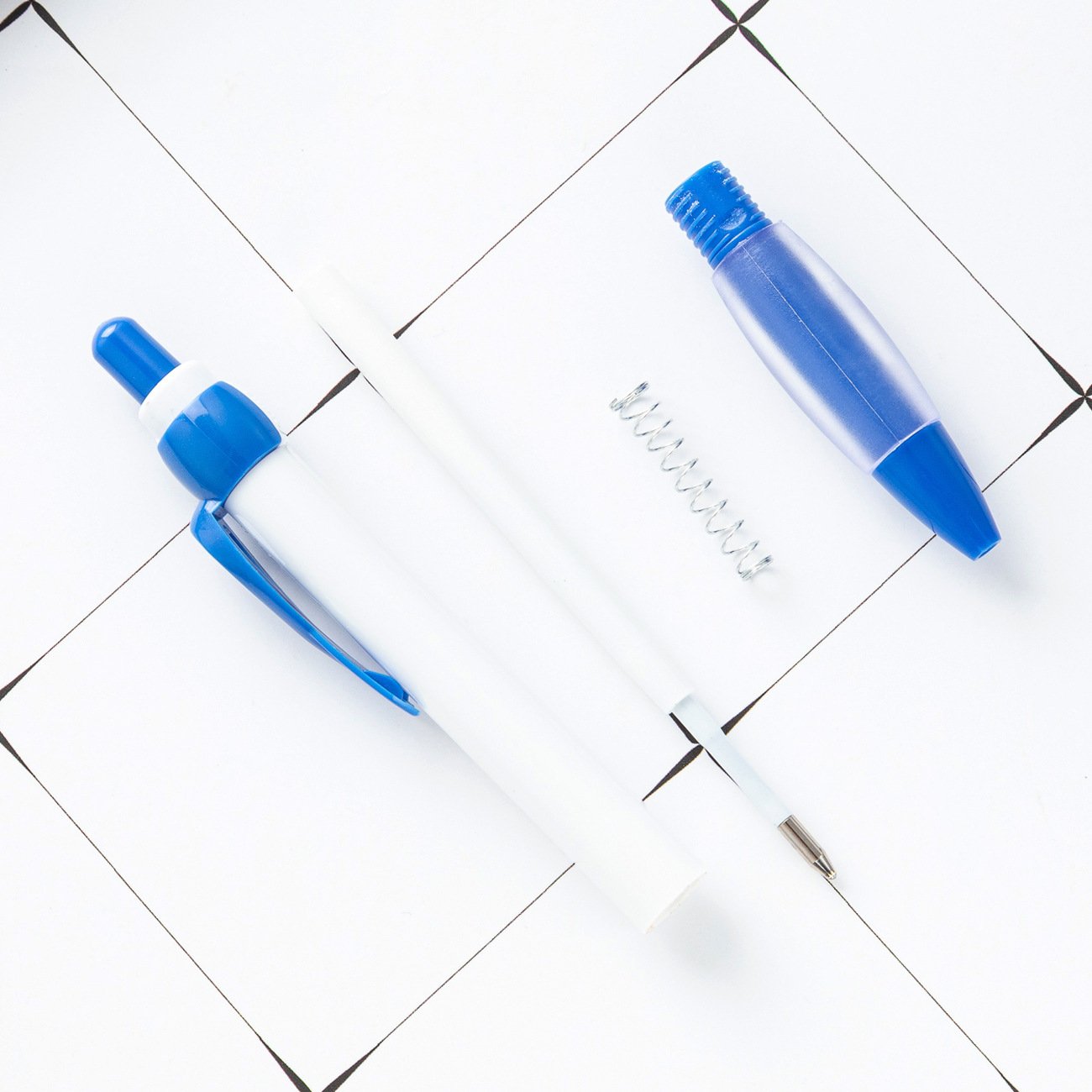 Pink ribbon bow clip ballpoint pen Red Cross AIDS public welfare breast cancer auxiliary advertising retractable pen