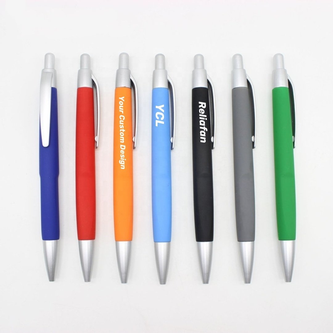 Eco Friendly ABS Plastic Pens with for Promotion Gifts Wholesale Promotional Roller Custom Ballpoint Pen with Logo Printing