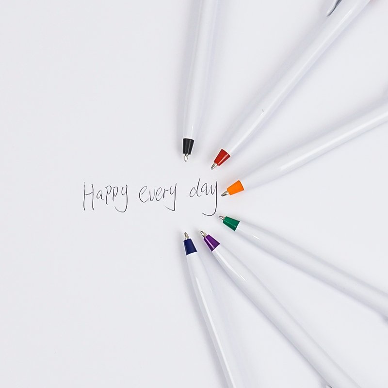 Promotional Custom Logo Novelty Ballpoint Pen Cheap 1.0 mm Plastic Writing Width Promotional Pen for Gifts