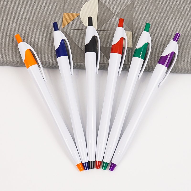 Promotional Custom Logo Novelty Ballpoint Pen Cheap 1.0 mm Plastic Writing Width Promotional Pen for Gifts