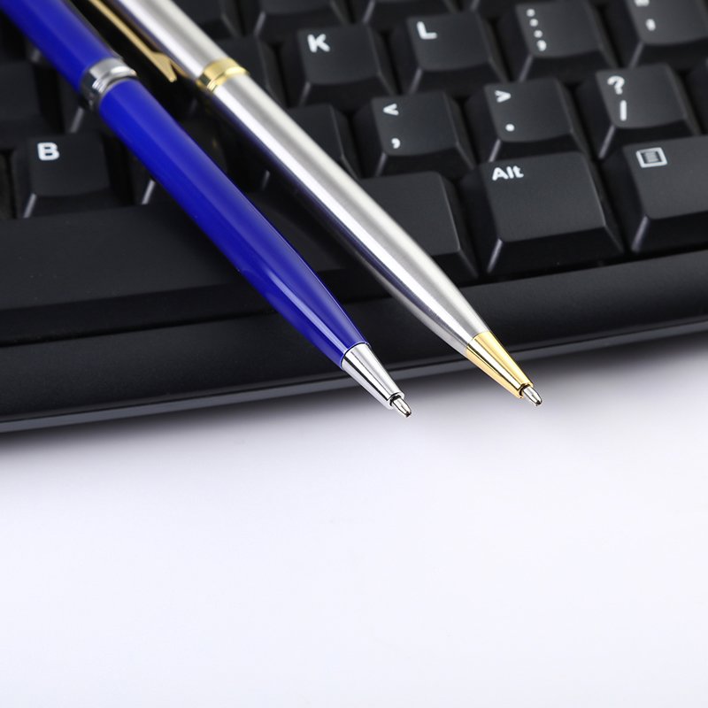 Promotional Advertising Custom Cheap Metal Ball Pen With Company Logo