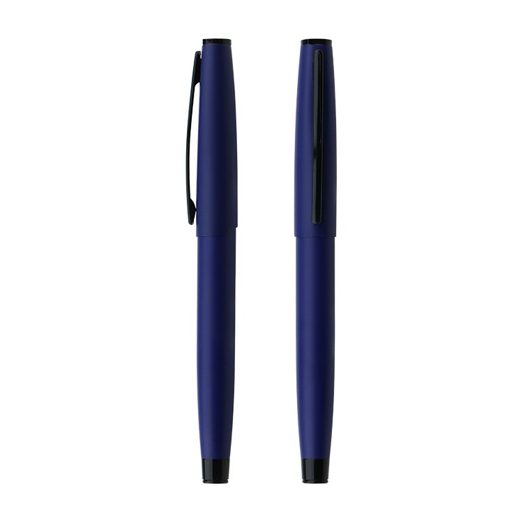 Matte Black Metal Ballpoint Pen Promotional Ball Pen with company logo for business gift