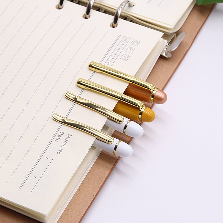 High Quality Promotional Gifts Ballpoint Pen Customer Logo Customization Printing Logo Pens Hotel Metal Pen