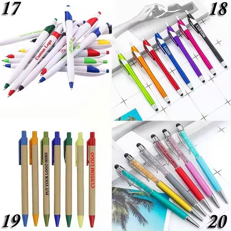 Custom Cheap Gift Classic Slim Series Ballpoint Pens Sublimation Aluminum Pen Metal Ballpoint Pen With Custom Logo