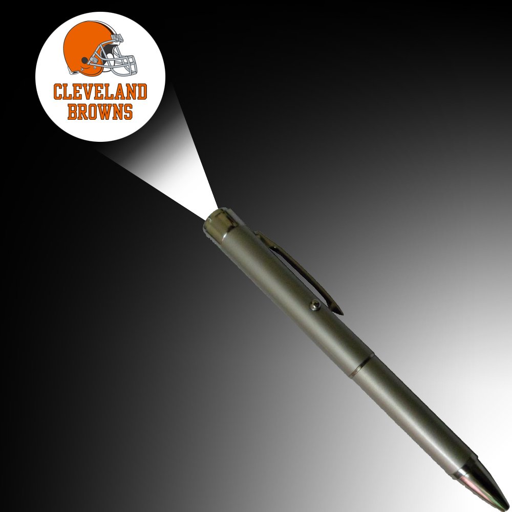 Custom Multi-Function LED Projector Ballpoint Pen Yellow Aluminum Novelty Body with LOGO Projection for Ad Promotional Gifts