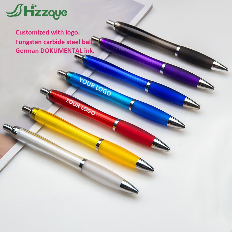 Promotional Multi-color Low Price Multifunctional 1.00mm Plastic Ballpoint Pen Customized Logo