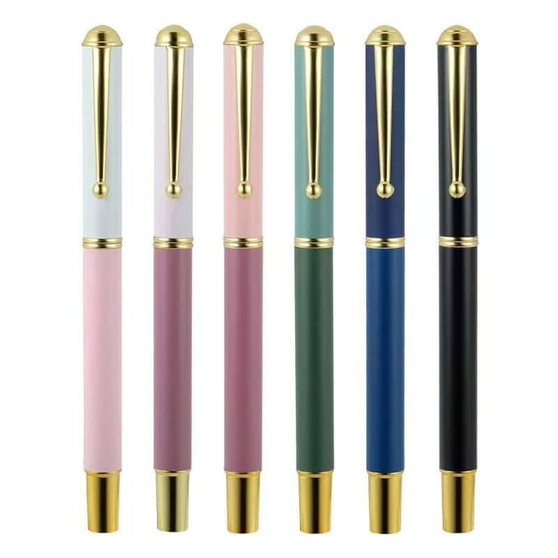 cheap hot promotion promotional cheap plastic gel ink roller ballpoint pens with custom logo