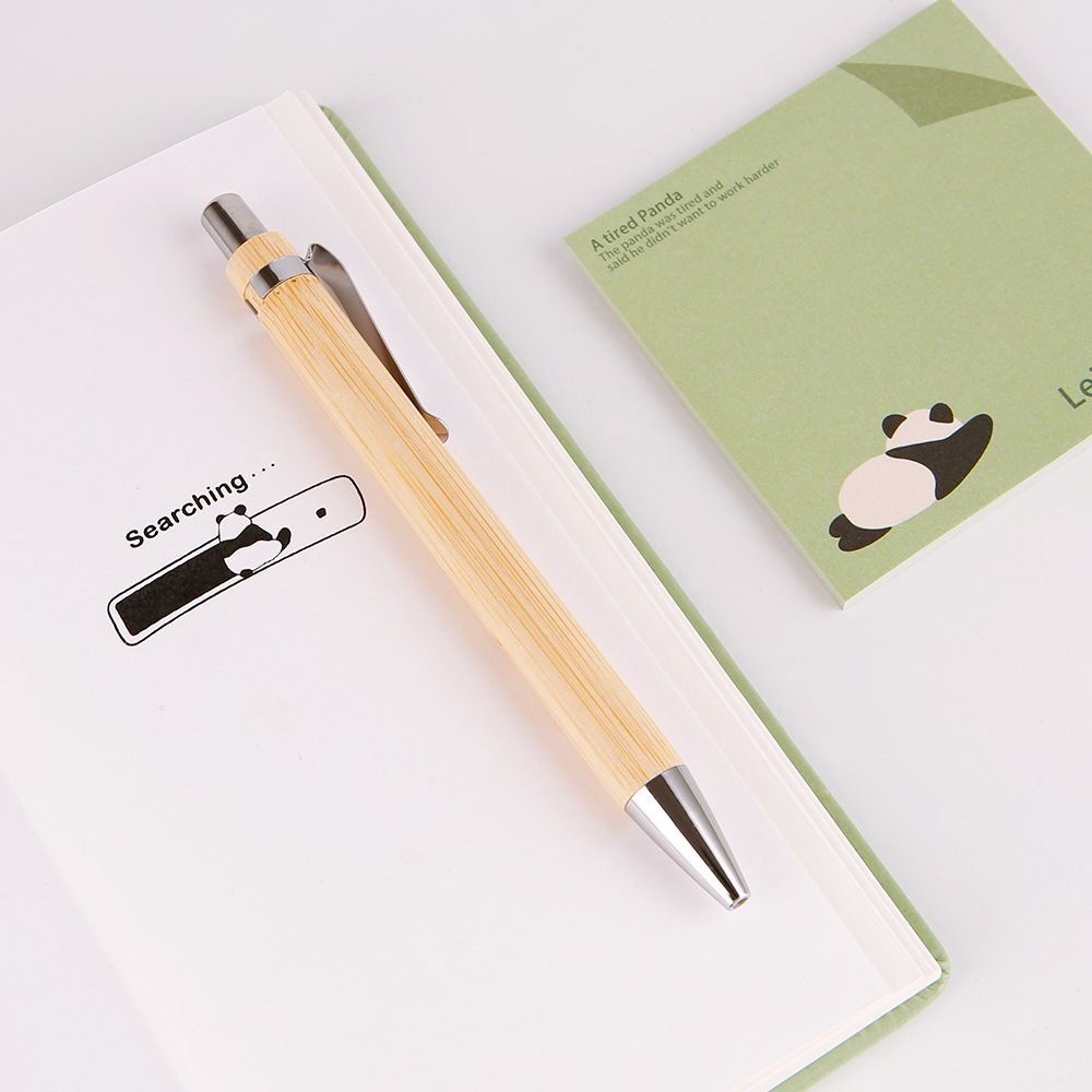 Eco-friendly Office School Wooden Ball Pen Manufacturer Promotion Bamboo ballpoint pen with custom logo