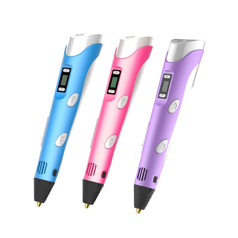 Upgraded Fashionable 3D Plug-in Prin Kid Educational Toys 1.75mm Plastic Filament For 3D Printer Pen