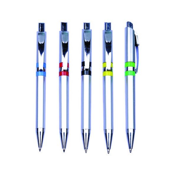 Promotional business office metal ball ballpoint pen with custom logo