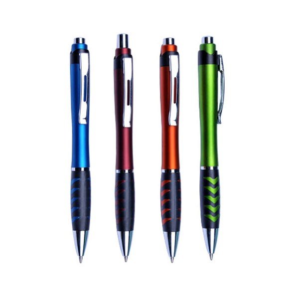 Promotional business office metal ball ballpoint pen with custom logo