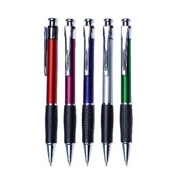 Promotional business office metal ball ballpoint pen with custom logo