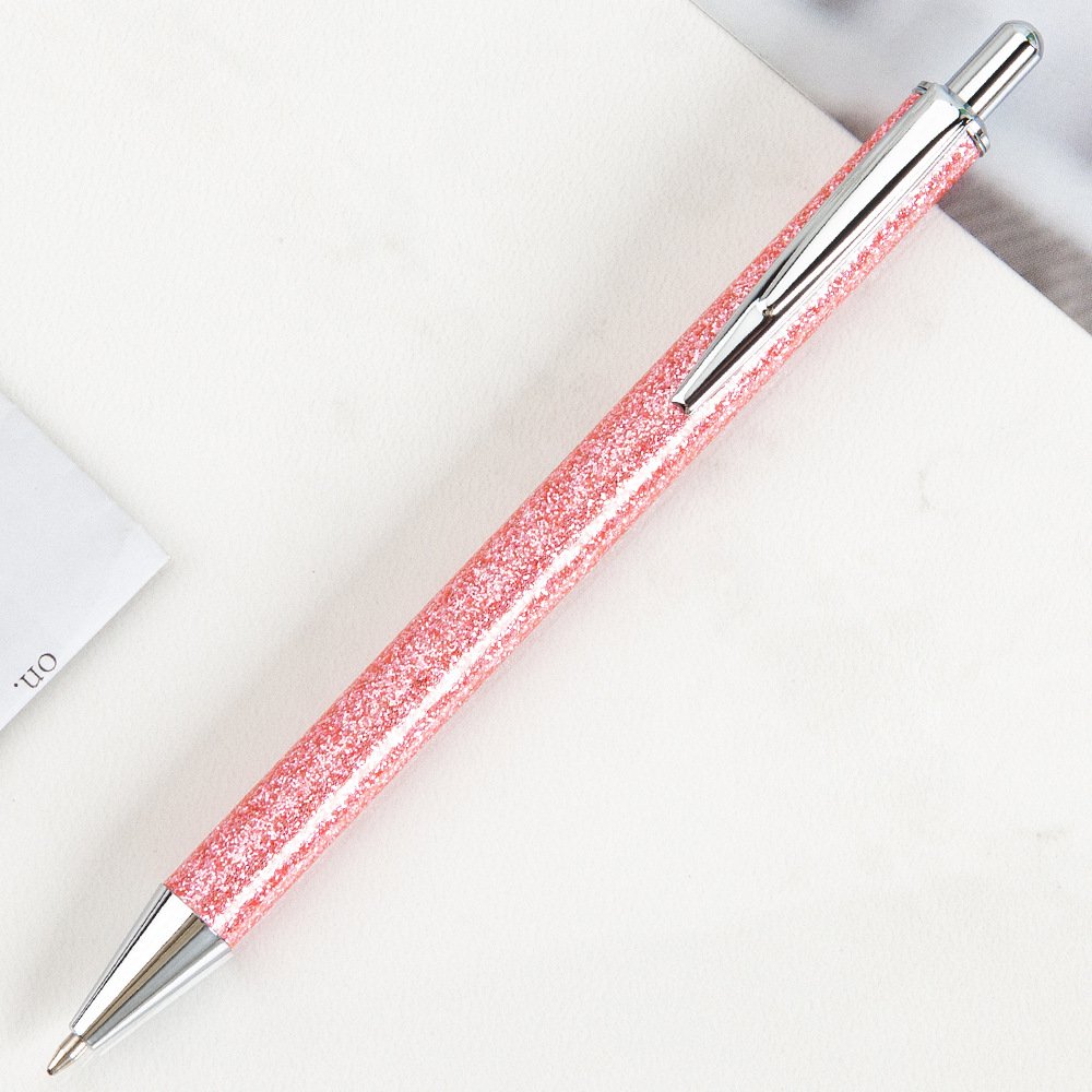 Joytop Customizable Logo Shiny Premium Retractable Multi Color Metal Ballpoint Pens