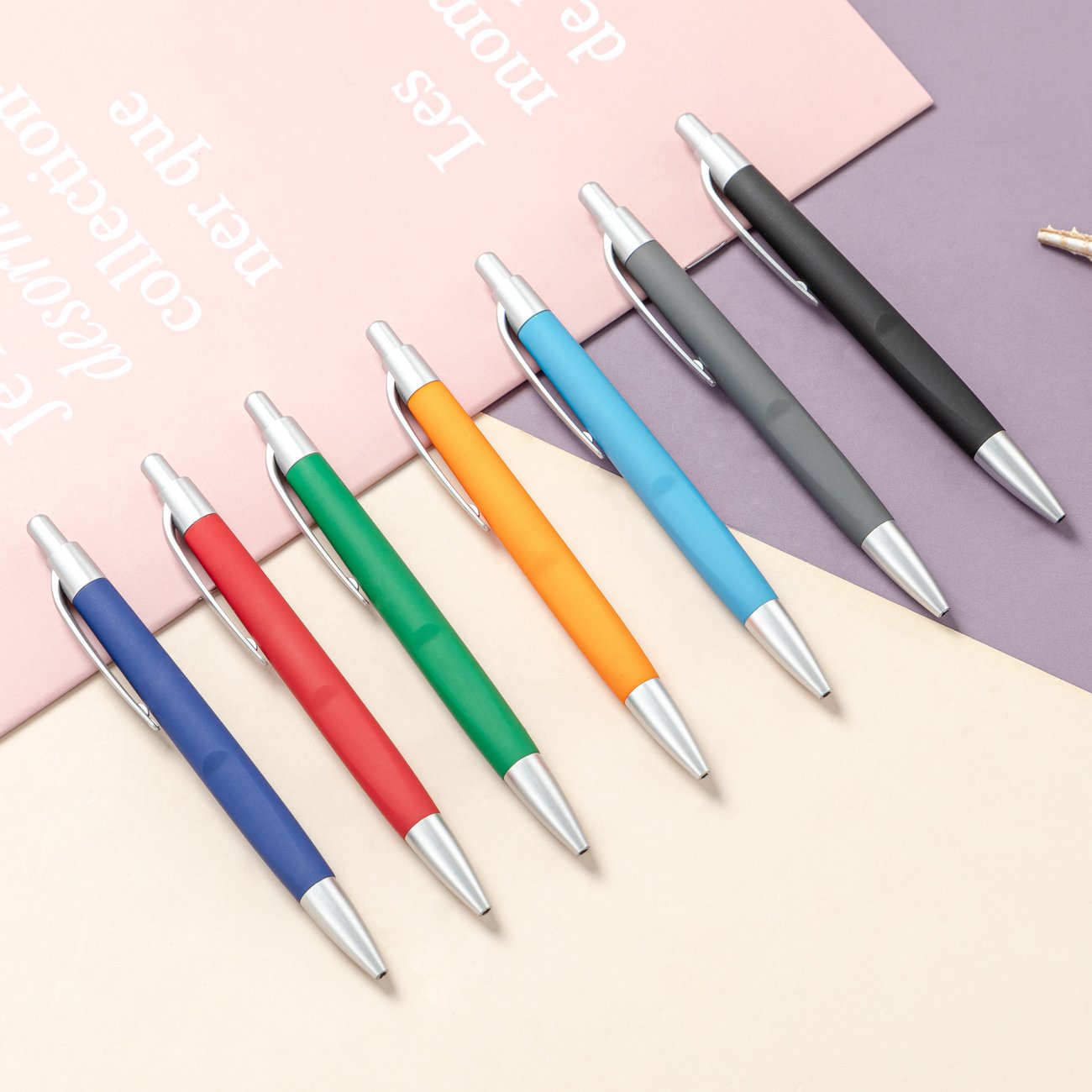Custom logo Advertisement Customized Ballpoint pen rhinestone l Pen with logo
