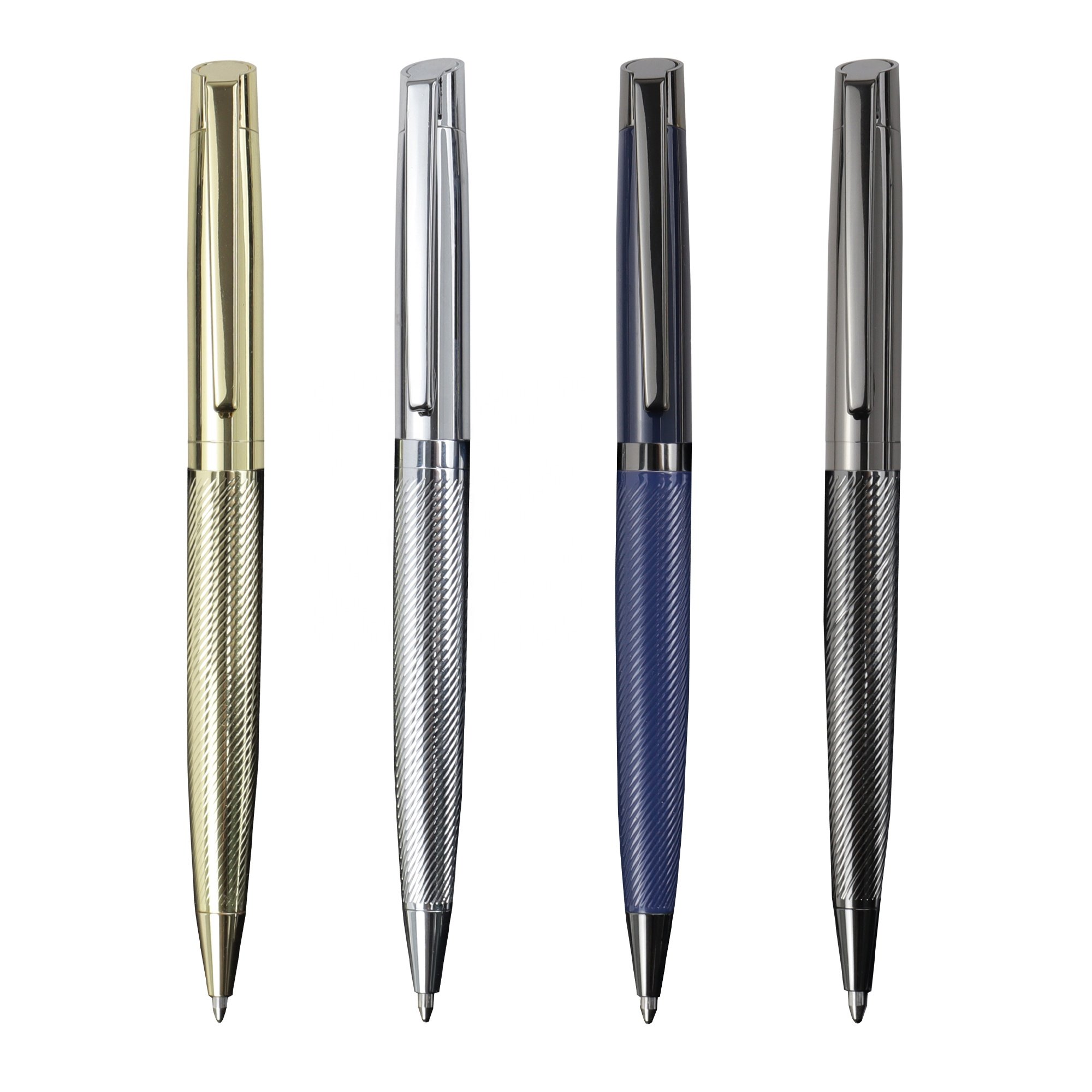 luxury gun black gift pen for men premium metal ballpoint pen with custom logo