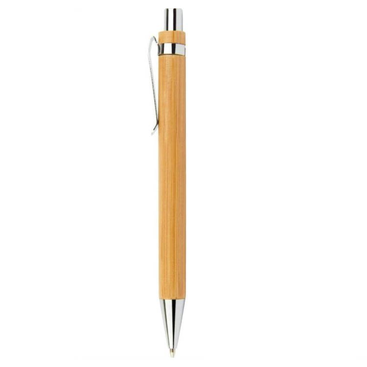 custom logo Eco friendly wood bamboo Ball pen