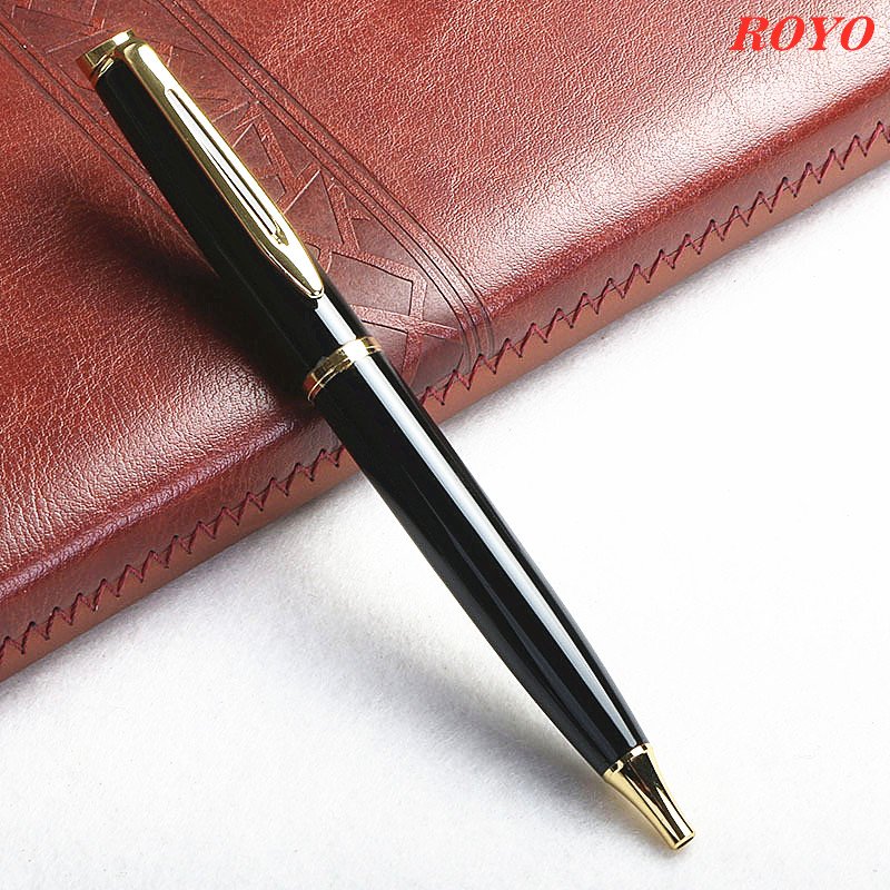 High Quality Customizable Logo Sports Metal 1.0mm Writing Width Ballpoint Pen Factory Wholesale for Advertising Promotions