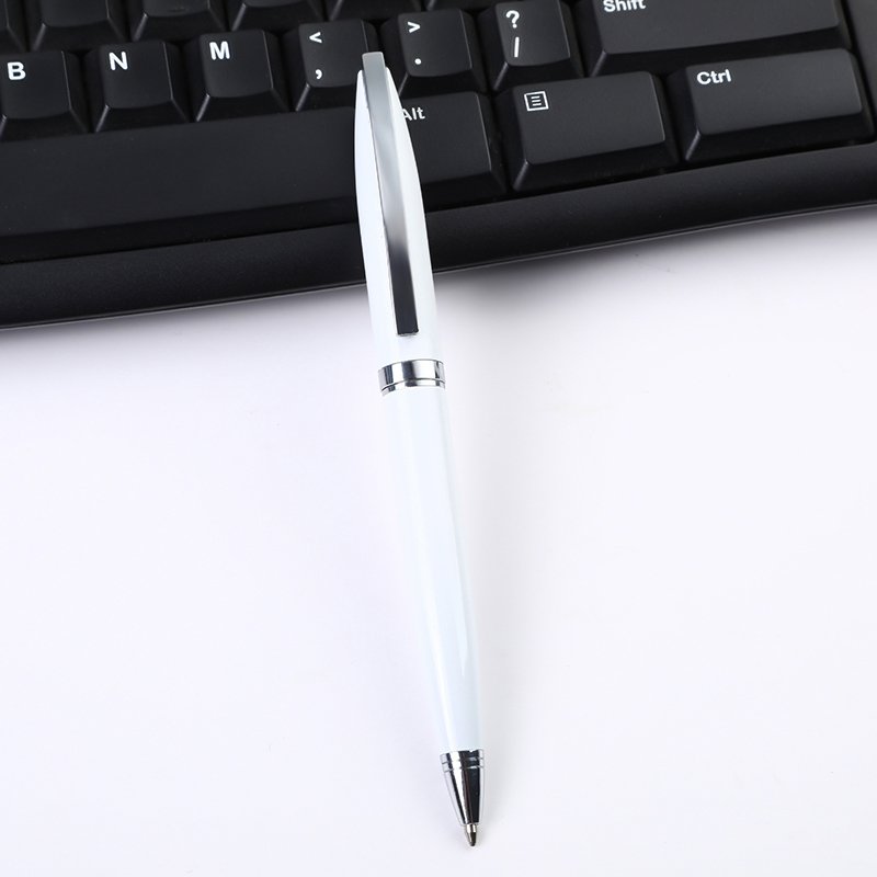 Promotional Office Black Metal Gift Ball Pen with Custom Engraving Logo