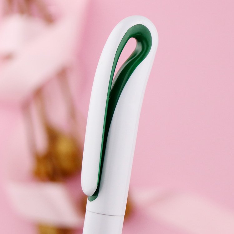 High quality plastic ballpoint pen with UV printed custom logo for advertising