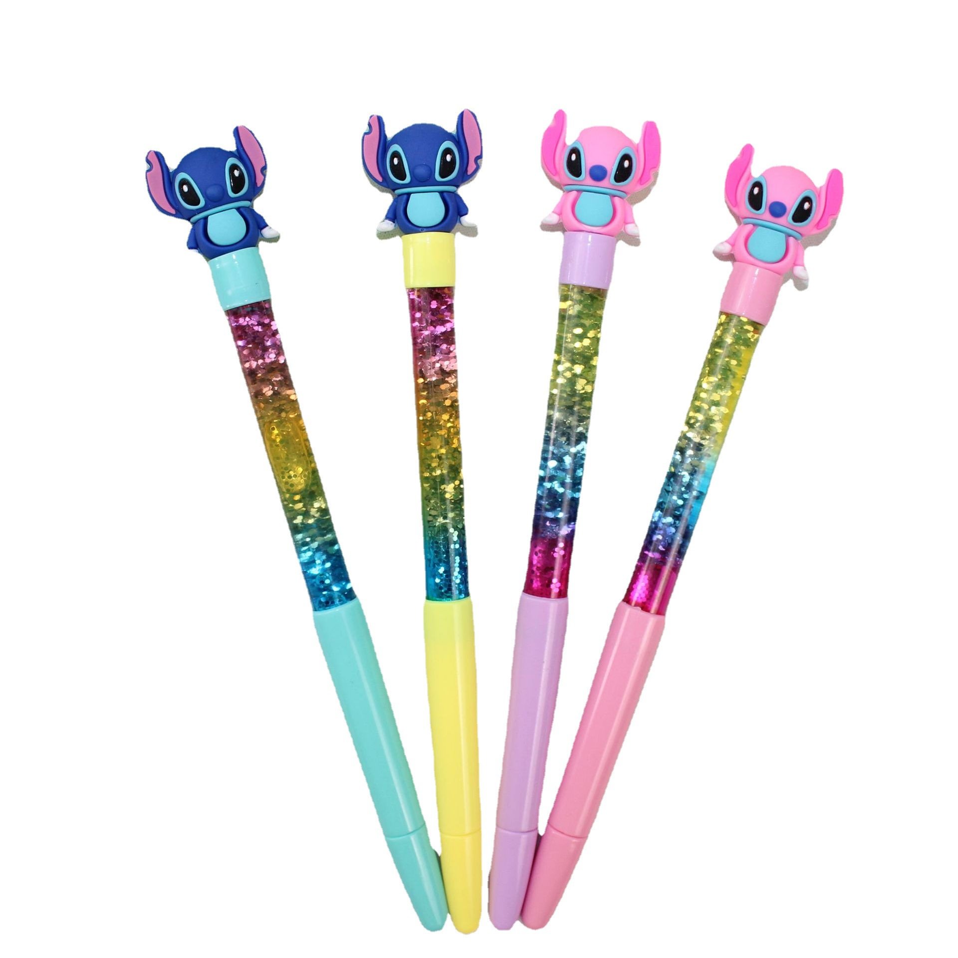 Steed Magic colorful Quicksand Fairy pen stitches neutral pen student writing boy stationery glue head quicksand neutral gel pen