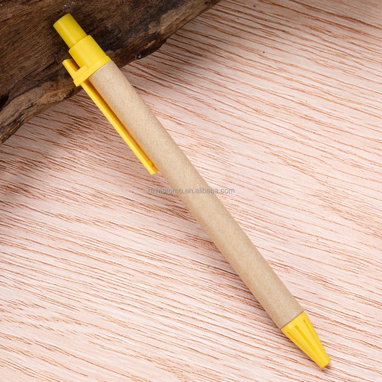 Eco-friendly Ballpoint Pens Customized Recycled Paper Pens Advertising promotional gift