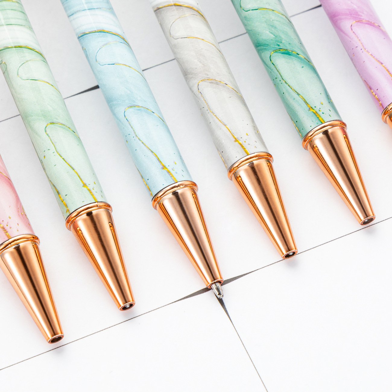 2024 Novelty Click Gel Pen Cute Style 1.0 mm Black Ink Ballpoint Writing Pen with Custom Logo Promotional Gift