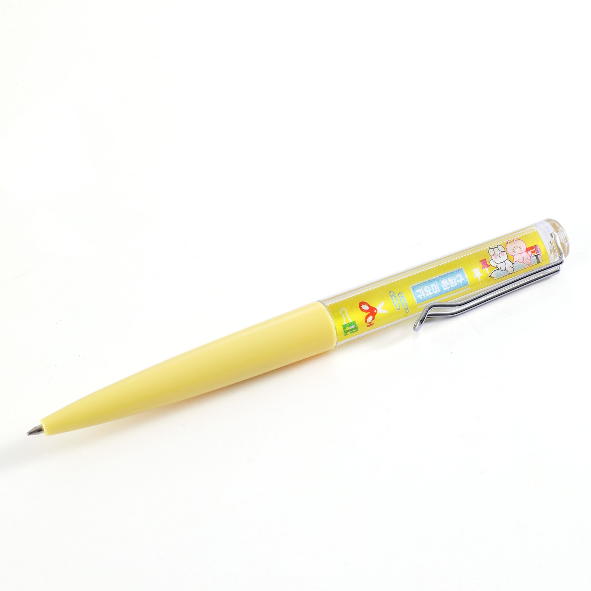 Hot Selling Factory Advertising ABS Plastic Ballpoint Pen Custom Logo 2D 3D Floater Floating Liquid Ball Novelty 1.0mm Gifts