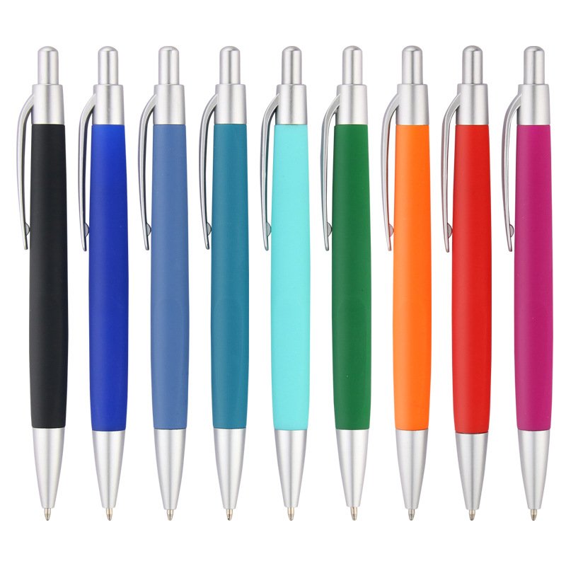 Promotion Metal Roller Plastic Ballpoint Pen Wholesale Cheap Printing Ball Point Pen Custom With Logo