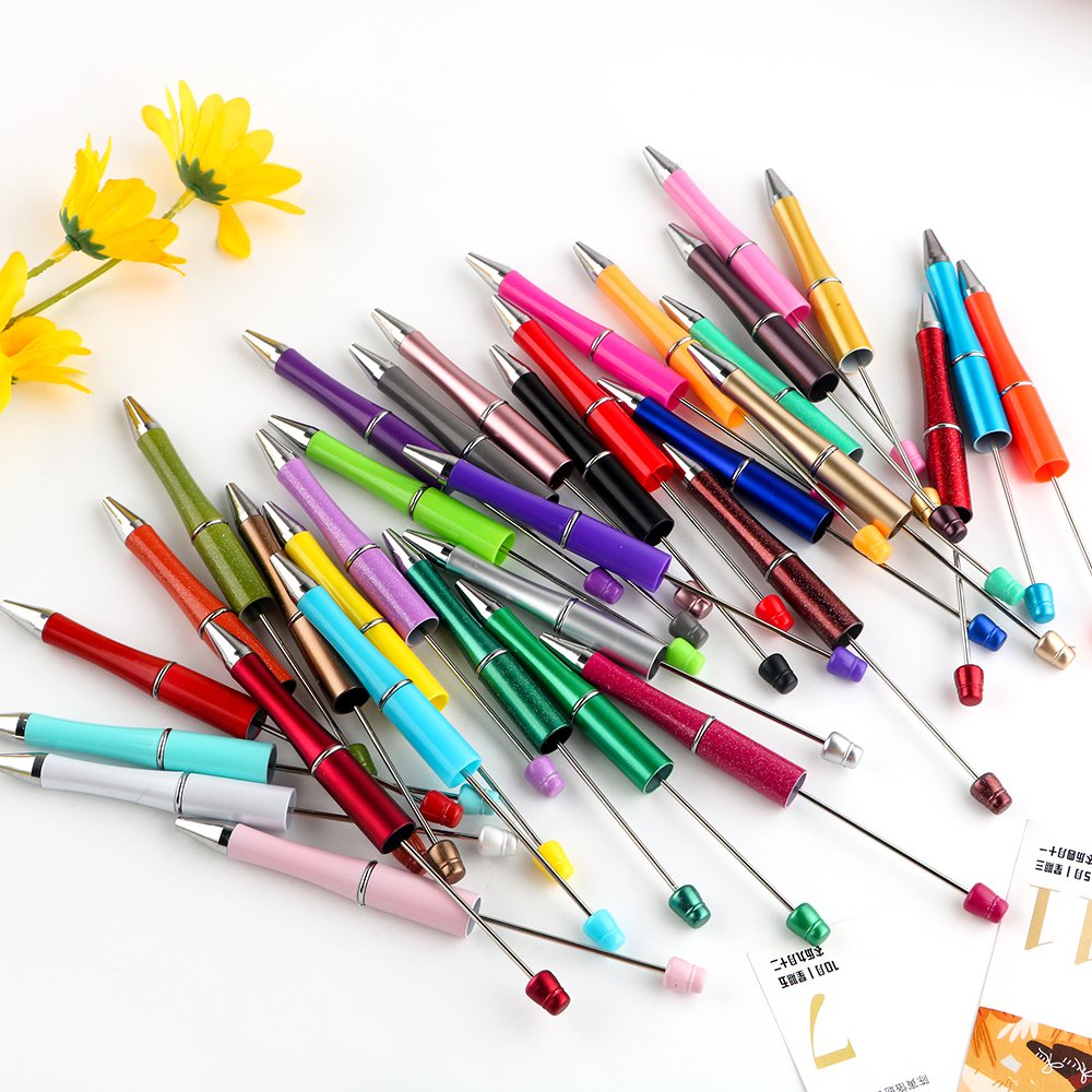 Exquisite Fashion Hot Selling Personalized Ballpoint Pen DIY Pen Gift Promotion Plastic DIY Ballpoint Pen With Customizable Logo
