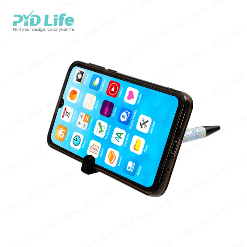 PYD Life Wholesale Personalized DIY Aluminum Sublimation Blanks Ballpoint Pen with Shrink Wrap