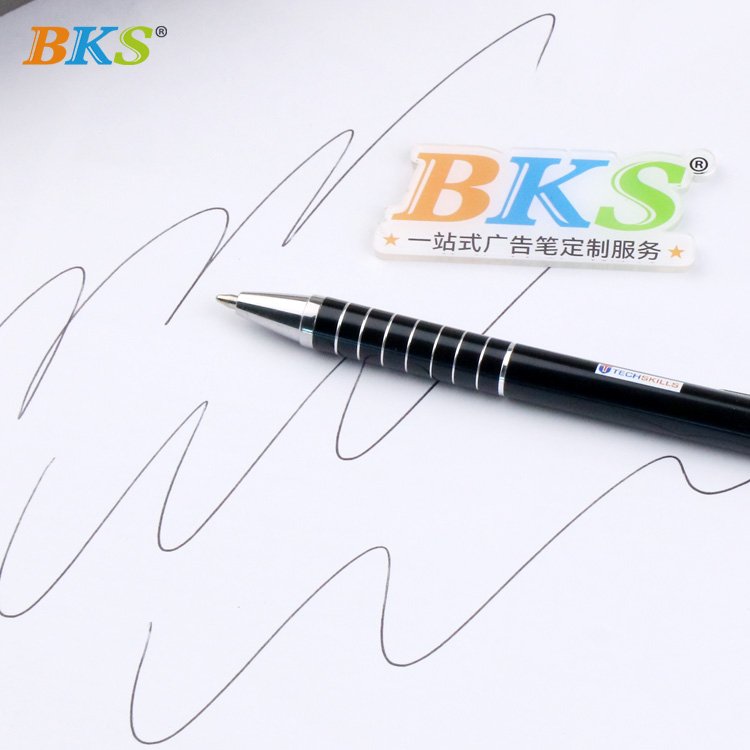 Wholesale Promotional 1.0mm Ballpoint Pens Custom Logo Printed Low Price Metal Body Novelty Banner Design Gifts