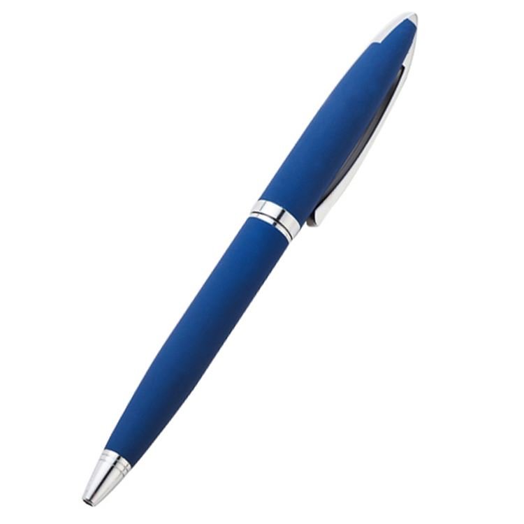 Promotional Yellow Metal Ballpoint Pen with Custom Logo Cheap Stylus Pen for Business Novelty Plastic Body 0.7 mm Writing Width