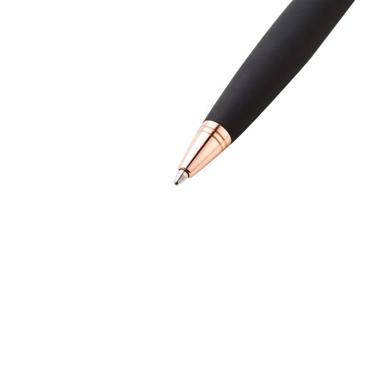 Promotional Yellow Metal Ballpoint Pen with Custom Logo Cheap Stylus Pen for Business Novelty Plastic Body 0.7 mm Writing Width