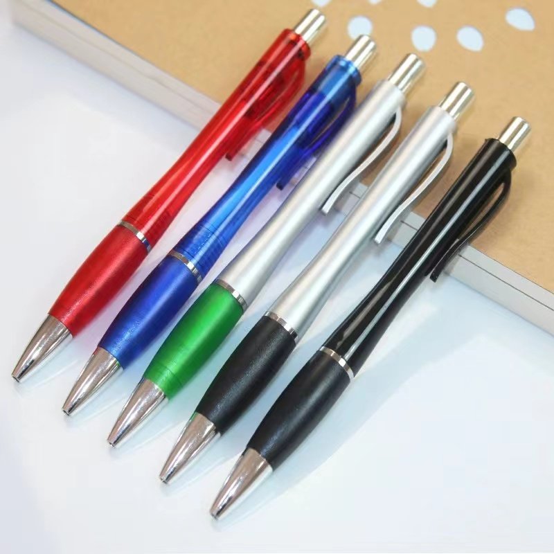 cheap hot promotion promotional cheap plastic gel ink roller ballpoint pens with custom logo