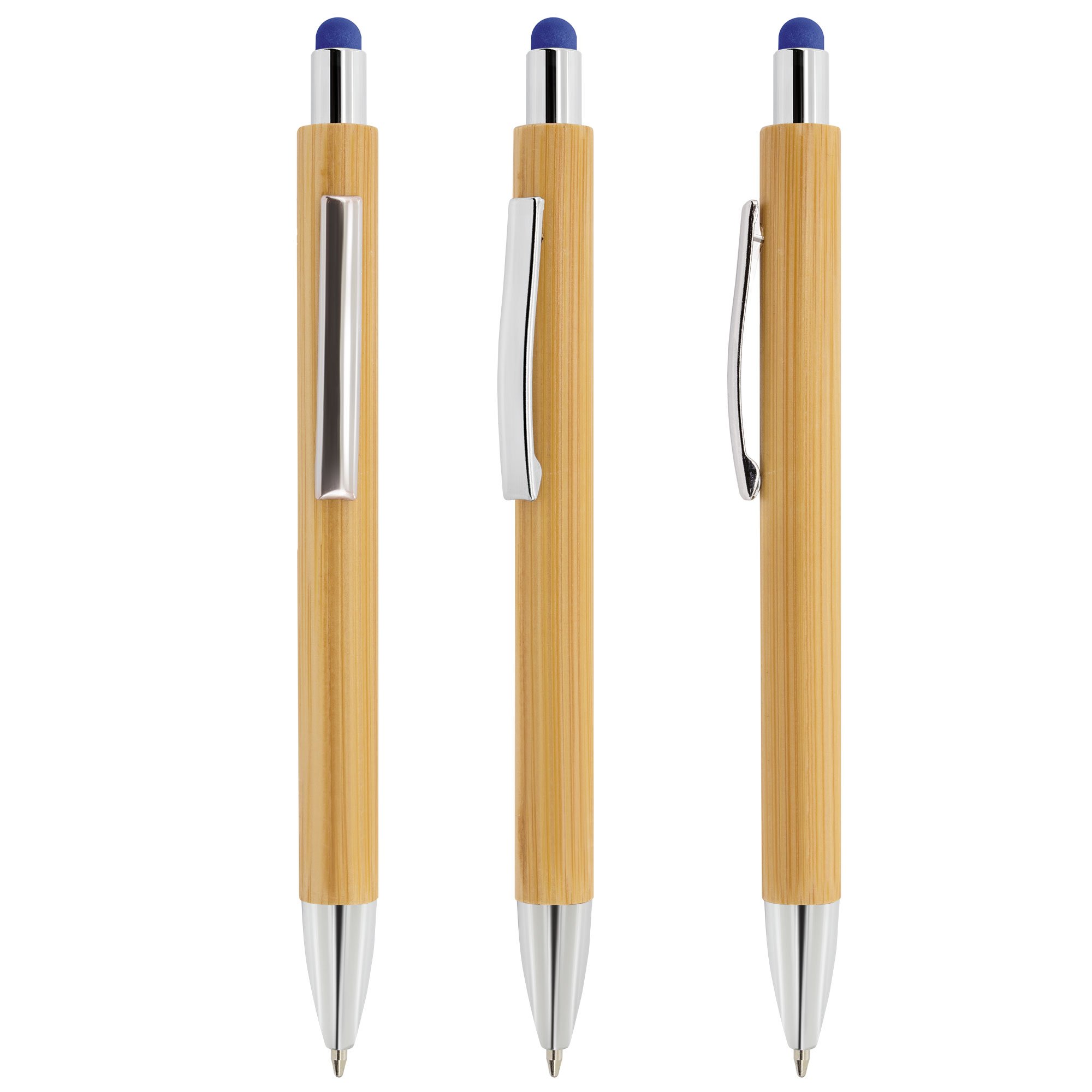 Hot Sale cheap price Personalized Custom Logo laser engraved Printed Eco-friendly Bamboo Wooden Ballpoint pen with stylus tip