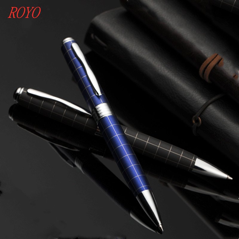 Twist Ball Pen With Engrave Logo For Promotional Business Gift Metal Pens Ballpoint Custom- B-8735