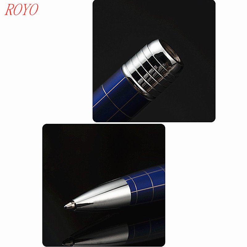Twist Ball Pen With Engrave Logo For Promotional Business Gift Metal Pens Ballpoint Custom- B-8735
