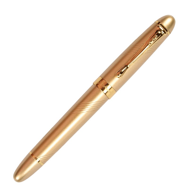 JinHao Branded Fountain Pen With Gold Painting Ballpoint Pen Promotional Roller Ball Pen