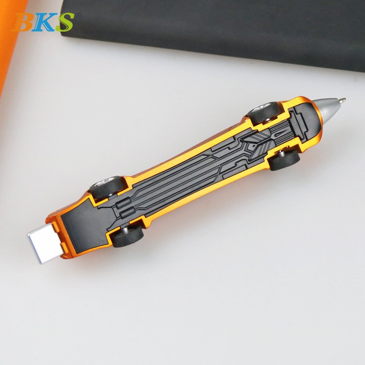 Promotional ads popular car pen colorful novelty kids pen plastic ballpoint pen with Logo